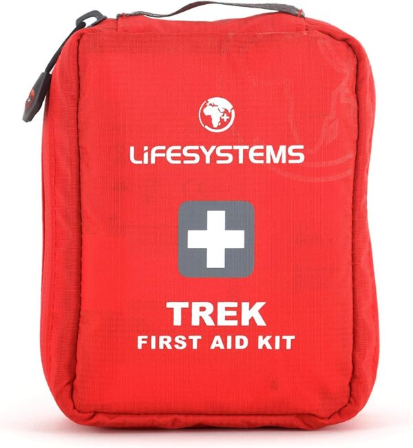 Lifesystems Trek First Aid Kit, CE Certified Contents, Specifically Designed for Hiking and Outdoor