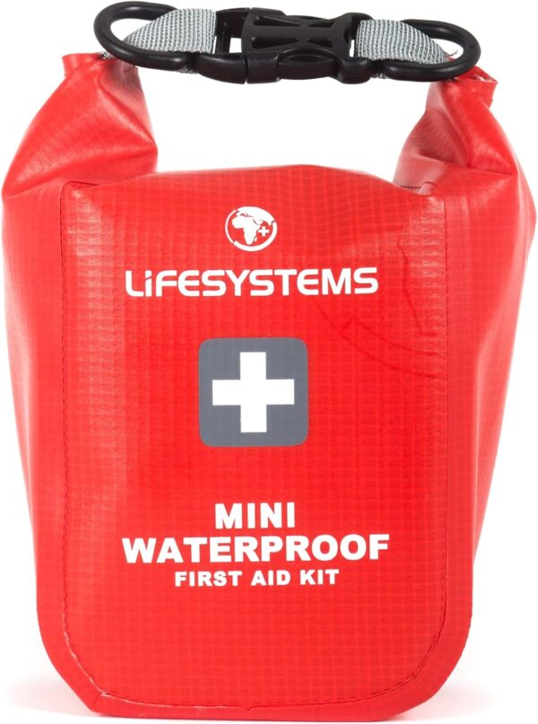 Lifesystems Waterproof First Aid Kit, CE Certified Contents, Specifically Designed for Watersports and Outdoor