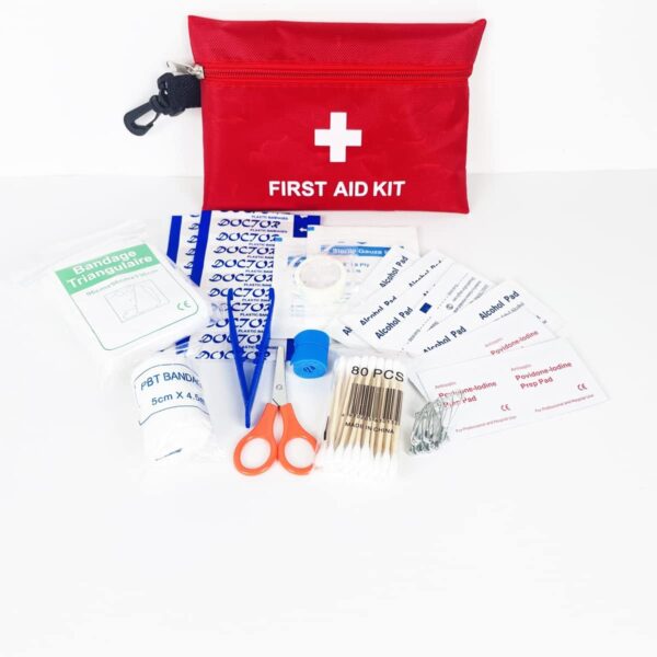 Mini First aid kit, Mini Survival kit, Emergency Survival kit, Cure for Home Travel car Hiking of Camping, Parks, Scouts, Travel.