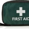 RELIANCE MEDICAL HSE 1 Person First Aid Kit in Small Green Pouch For Home Car Holiday And Workplace - Essentials For Everyday Situations