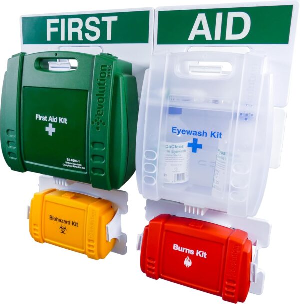 Safety First Aid Group Evolution Complete First Aid Point BS 8599 Compliant, Large