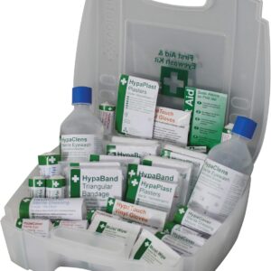 Safety First Aid Group First Aid and Eye Wash Kit for 1-10 Persons