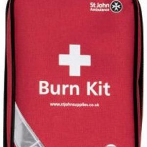 St John Ambulance and Burnshield Standard Burns First Aid Kit