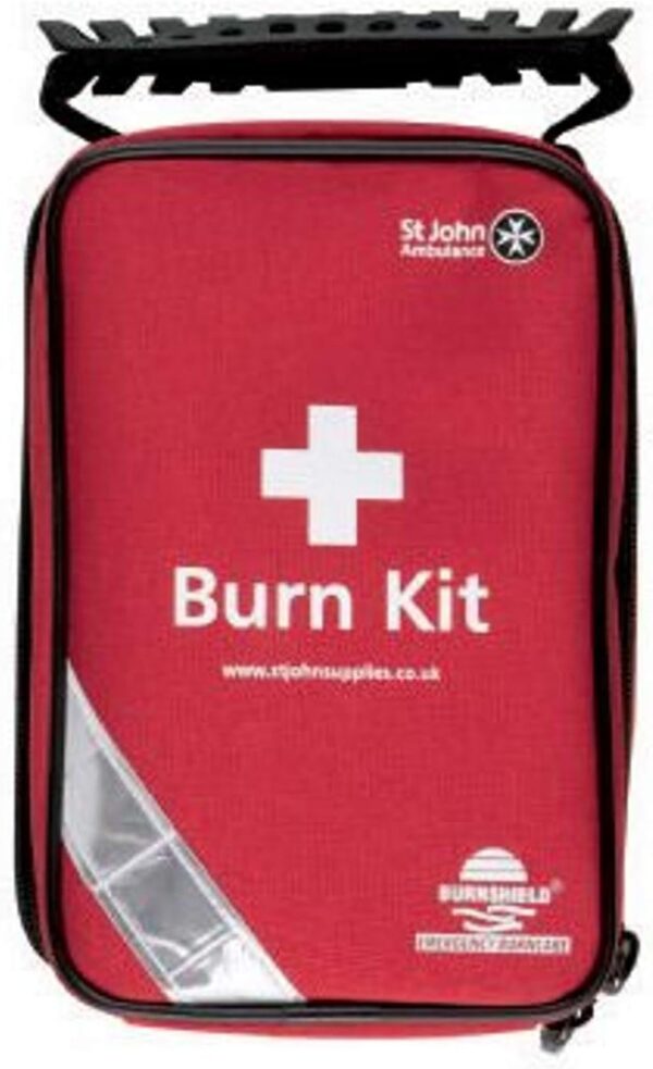 St John Ambulance and Burnshield Standard Burns First Aid Kit